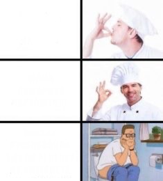 Создать мем: аниме, мужчина повар мем, повар