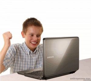 Create meme: laptop, joyful schoolboy meme, the internet memes