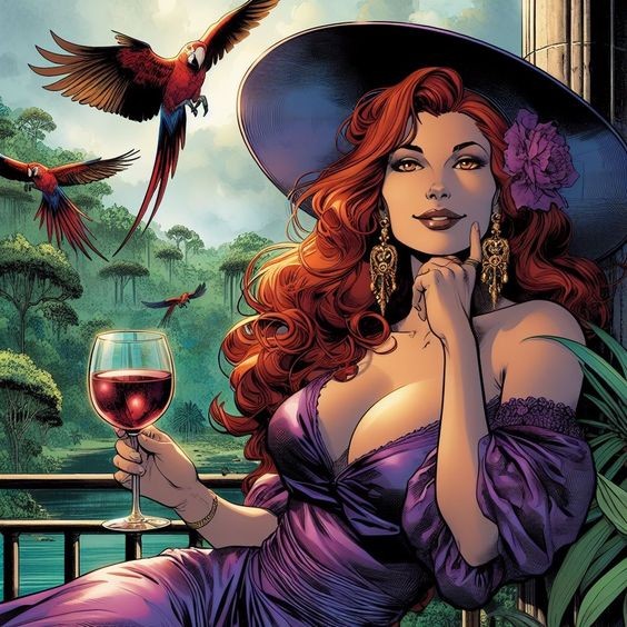 Create meme: Poison Ivy (DC Comics), Emily Briggs, Jessica Rabbit Scott Campbell