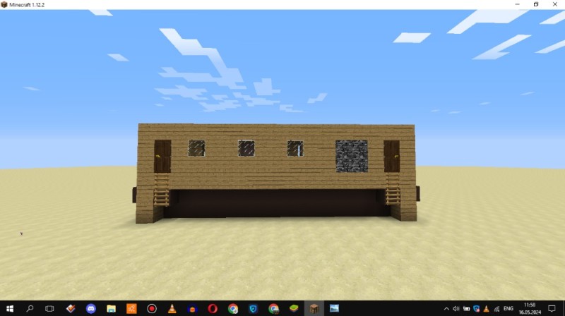 Create meme: house in minecraft, minecraft starter house, beautiful houses in minecraft