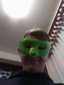 Create meme: Hulk face mask