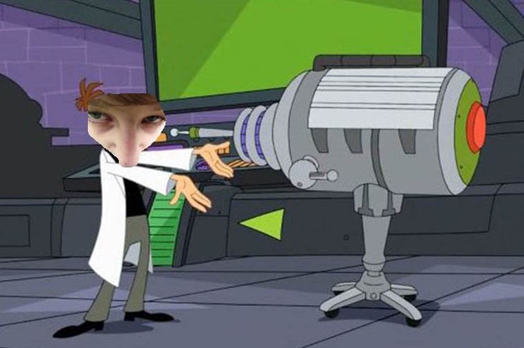Create meme: Phineas and ferb, dr. fufelschmerz, Phineas and ferb doctor