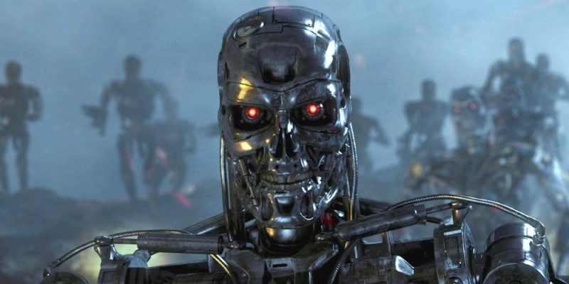 Create meme: Terminator 2: Judgment Day, robot terminator, Terminator: may the savior come