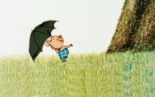 Create meme: Piglet with umbrella, Winnie the pooh it seems the rain is starting, Winnie the Pooh looks like it's going to rain