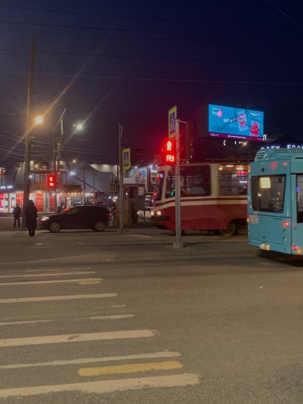 Create meme: tram , trolleybuses, tram st. petersburg