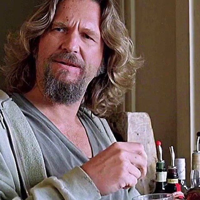 Create meme: Jeff bridges Lebowski, The big Lebowski, the dude 