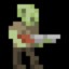 Create meme: Zombie Terraria 1.4, boy , exept