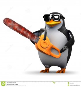 Create meme: penguin with glasses meme, 3 d penguin, 3 d render
