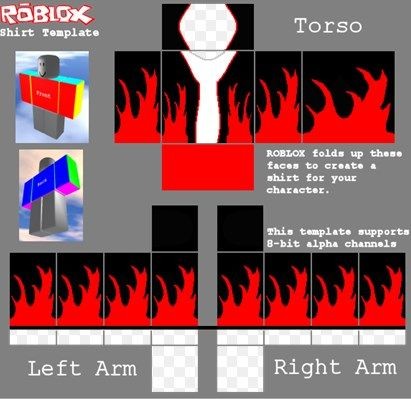 How to make a Roblox shirt template