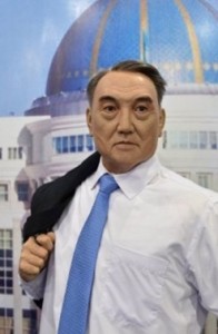 Create meme: Mukhtar Ablyazov Kabulovich, Nazarbayev wax, Nazarbayev statuetka