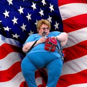 Create meme: Conservative , Americans , obese 