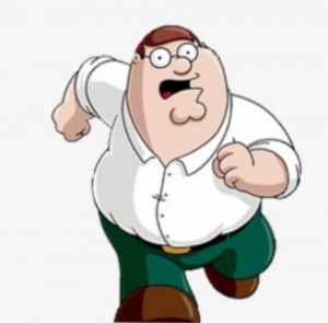 Create meme: Peter Griffin laugh, the griffins, Peter Griffin