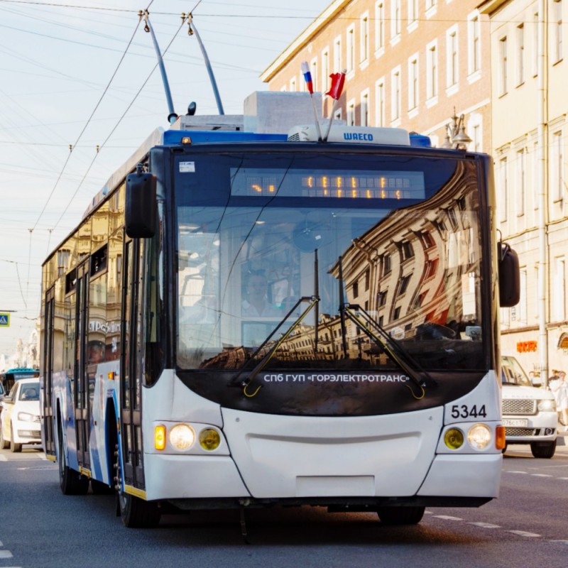 Создать мем: городской электрический транспорт, тролейбус, trolleybus