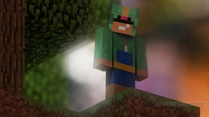 Create meme: minecraft animation, minecraft cartoon about the inhabitants, minecraft herobrine