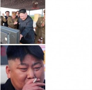 Create meme: Kim Jong hairstyle, hairstyle Kim Jong-UN, Kim Jong-Il