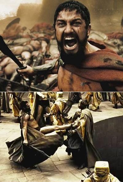 Create meme: Tsar leonid zis is sparta, this is Sparta, Sparta 