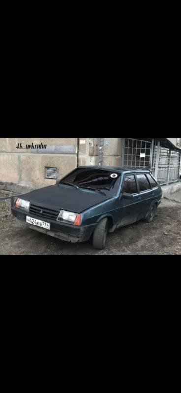 Создать мем: ваз 2109 1987, lada ваз 2109, ваз 21099 новая черная