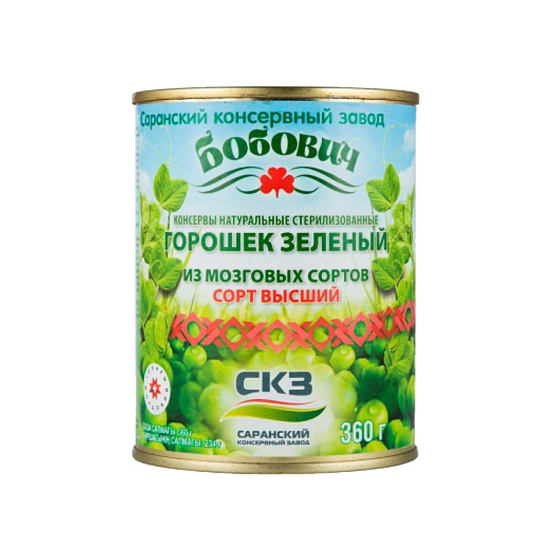 Create meme: green peas saransk cannery, green peas in/with 360g saransk cannery, peas of the Saransk cannery