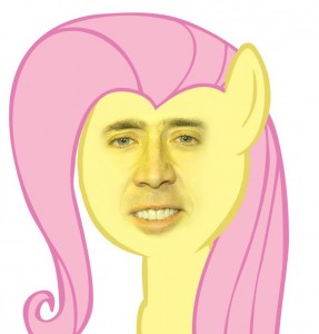 Create meme: nicolas cage face, memes are emotions a pony, Nicolas cage face
