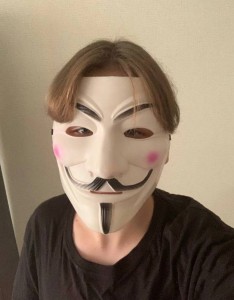 Создать мем: маска анонимуса, маска хакера, маска гая фокса