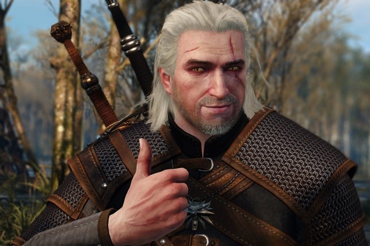 Create meme: game the Witcher 3 wild hunt, Geralt of rivia Witcher 3, game the Witcher 3
