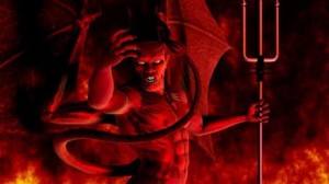 Создать мем: дьявол душ, satan, 13 дьявол