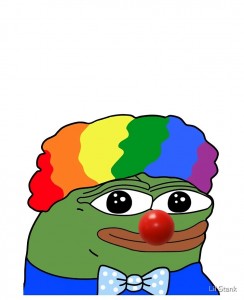 Create meme: Pepe the frog, pepe the clown, Pepe the clown