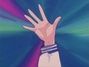 Создать мем: аниме магическая, sailor, аниме пальцы