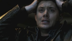 Create meme: dean winchester, misery GIF, supernatural