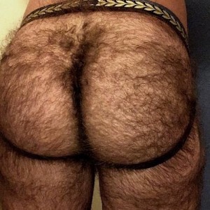 Create meme: hairy ass men, hairy men's butts, male hairy ass