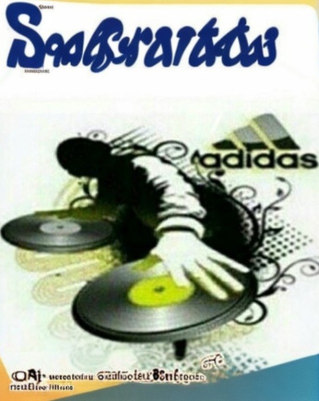 Create meme: DJ Adidas, pictogram, dj