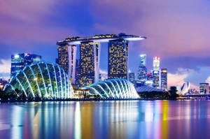 Создать мем: сингапур marina bay sands, ночной сингапур, достопримечательности сингапура