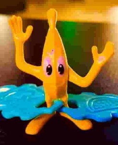 Create meme: octopus, toy, banana fortnight