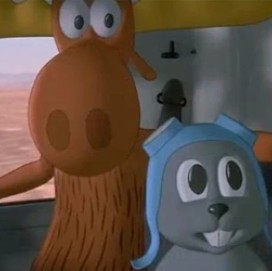 Create meme: The adventures of Rocky and Bullwinkle, the adventures of Rocky and bullwinkle cartoon 2000, The Adventures of Rocky and Bullwinkle 2000