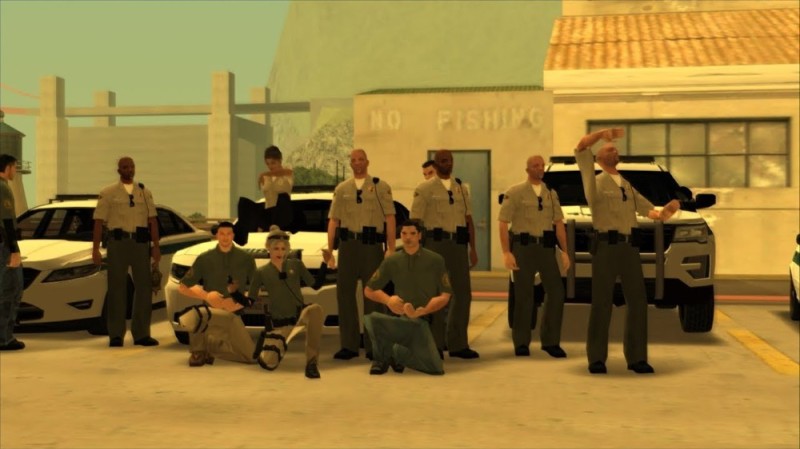 Create meme: san fierro sheriff department, gta samp police, las venturas gta san andreas police
