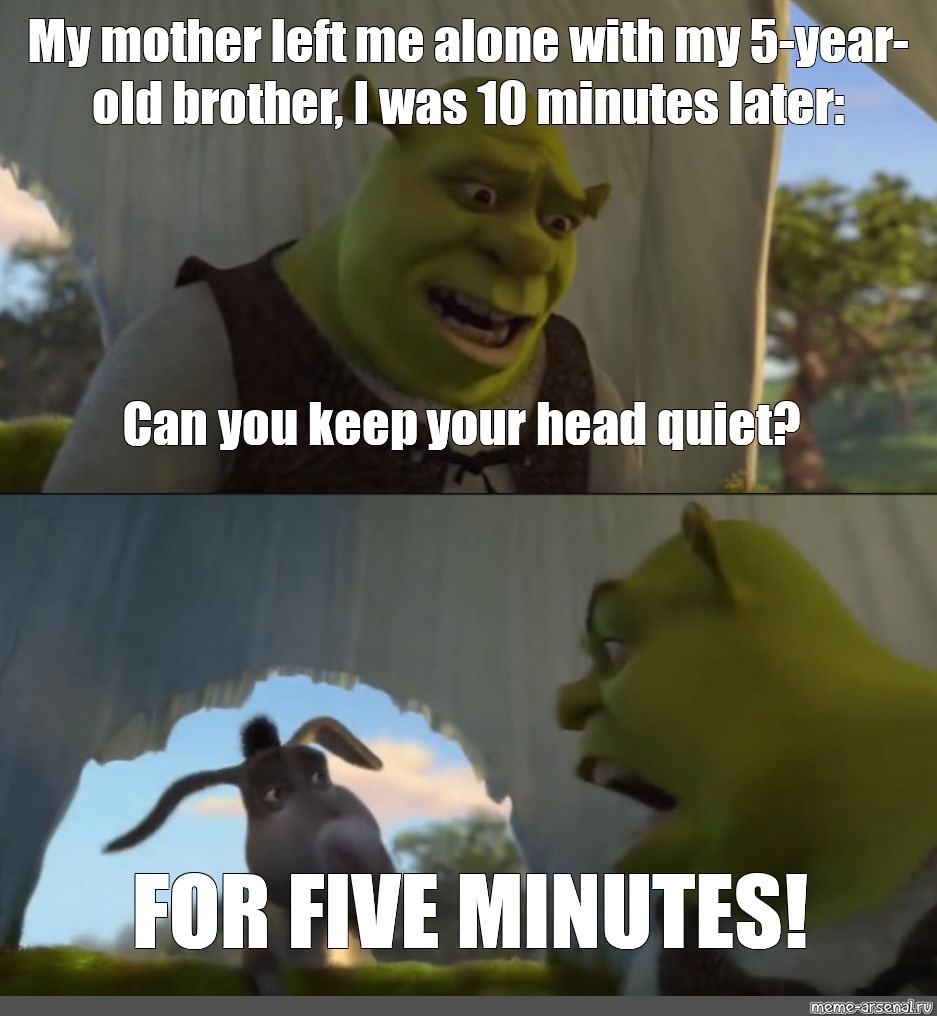 FOR FIVE MINUTES!", , Shrek 5,Шрек,картинки... 