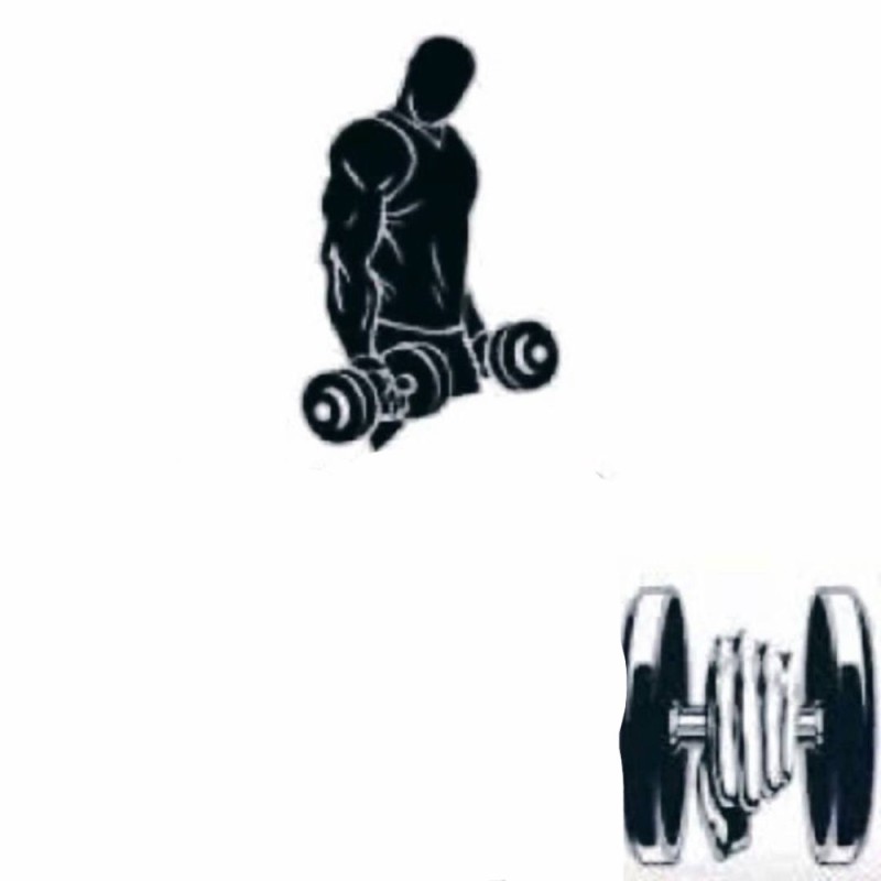 Create meme: stencils for the gym, gym stickers, jock silhouette