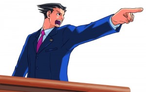 Создать мем: phoenix wright ace attorney 3 дело, ace attorney феникс objection, phoenix wright: ace attorney