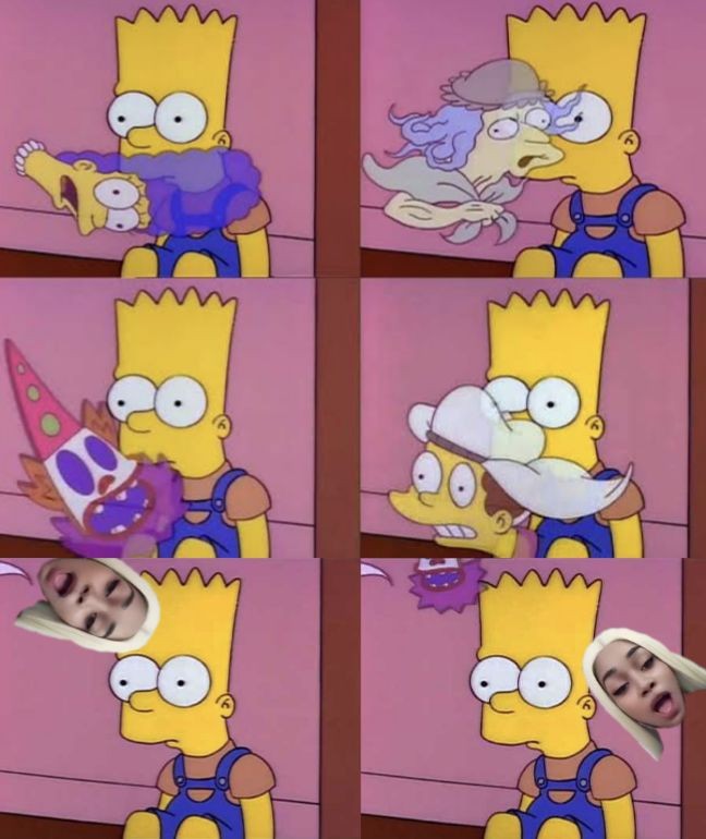 Create meme: Bart Simpson , the simpsons , the simpsons jokes