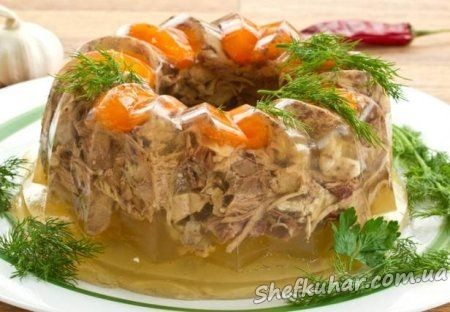 Create meme: beef aspic, jelly, aspic with pork with gelatin