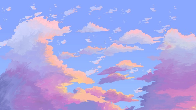 Создать мем: фон пиксельный, небо пиксель арт, пастельный фон облака