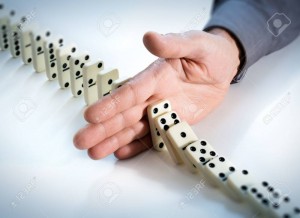 Create meme: Domino, the Domino effect