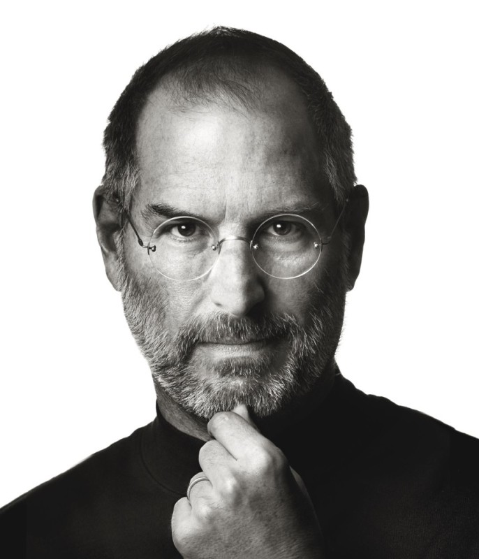 Create meme: steve jobs portrait, Steve jobs Walter Isaacson, portrait of Steve Jobs