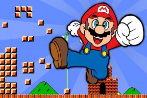 Create meme: trampoline Park, cartoon about Mario for kids Mario saves the Princess, Mario says no
