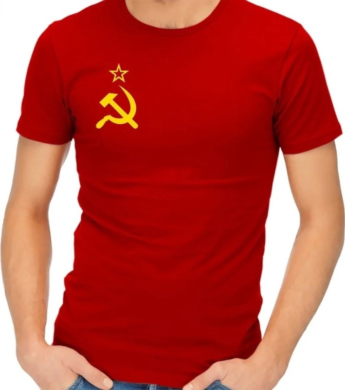 Create meme: USSR T-shirt, classic USSR T-shirt, Soviet Union T-shirt