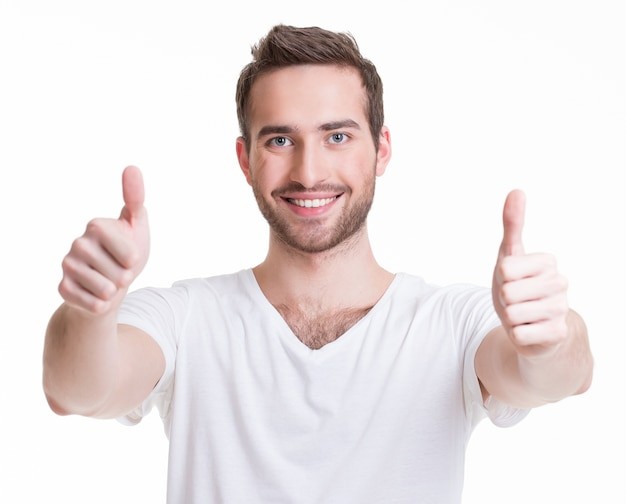 Create meme: Man thumbs up, the man gives a thumbs up, man thumbs up