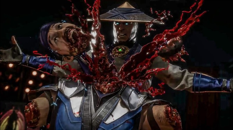 Create meme: fatality mortal kombat, raiden mortal kombat, mortal kombat 