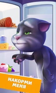 Create meme: talking Tom and friends, talking Tom cat, Midnight meal