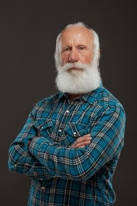 Create meme: the grandfather with a beard