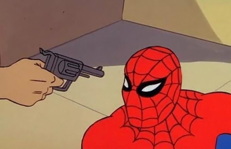 Create meme: Spider-Man, meme Spiderman , spiderman meme